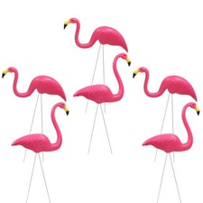 2 Pcs Garden Pink Flamingo