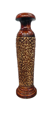 Wooden flower pot - wooden,