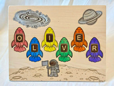 Personalized Space Rocket Name