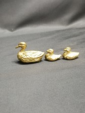 Vintage Solid Brass Duck &