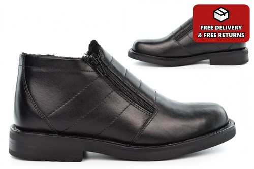 Mens leather ankle boots size - ankle,