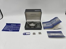 Seiko SGF715P1 Hardlex Crystal Watch Day-date  10bar W/R - Boxed With Papers