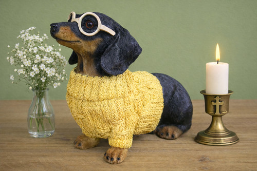 Trendy dachshund resin - dachshund,