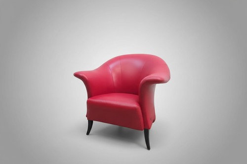 Rolf benz armchair leather - benz,