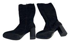 Primark Black Suede Knee High