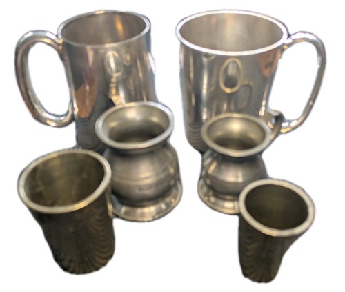 Vintage collection pewter - collection,