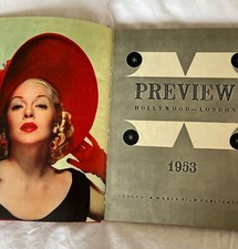 Preview Hollywood 1953 World Film Production. Brando Cagney etc Beautiful pics.