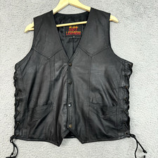 Vintage 90s Hot Leathers Vest