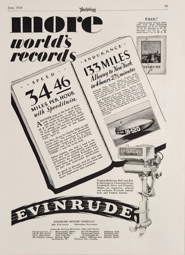 1928 print evinrude - print,