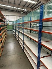 5 Bays Of  Long Span shelving  /  Racking / Storage