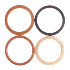 2X Wooden Bag Handle For