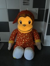 Curious George Night Glow Soft Toy Bedtime Buddy