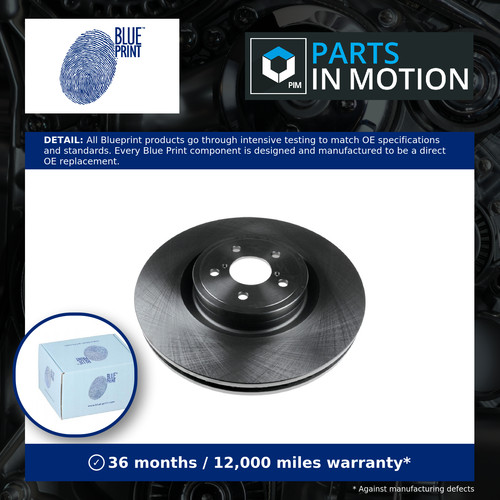 Brake discs pair vented - brake,