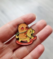 Guinea Pig Badge Enamel Pin