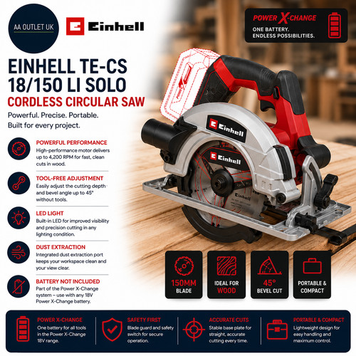 Einhell cordless circular - einhell,