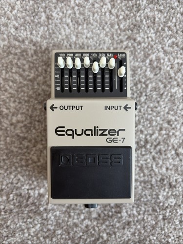 Boss graphic equalizer - boss,