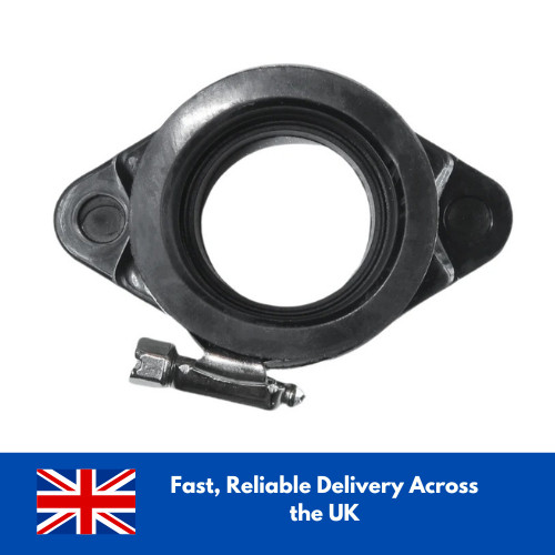 Rubber carb intake adapter - rubber,