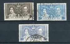 Aden KGVI 1937 Coronation Omnibus issue good to fine used