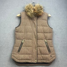 JOULES Gilet Women UK 10 Brown