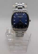 Men's silver analogue watch by