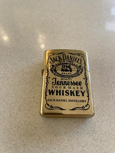 Zippo jack daniels brass - zippo,