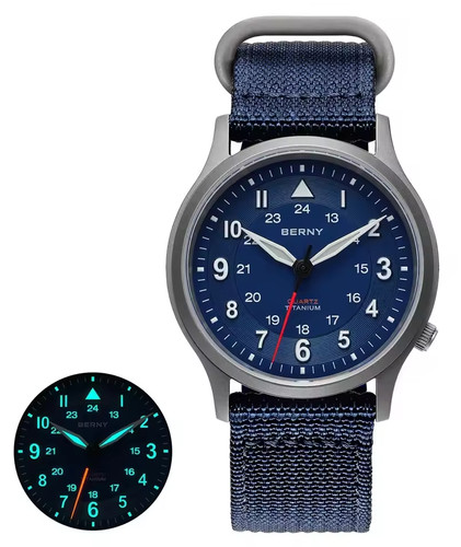 Berny t2596 37mm - 37mm, titanium