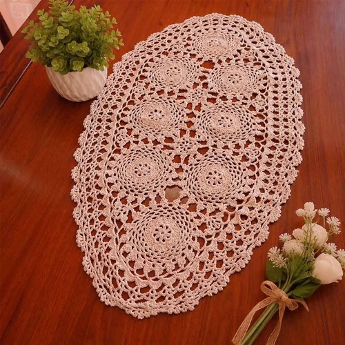 Vintage hand crochet lace - hand,