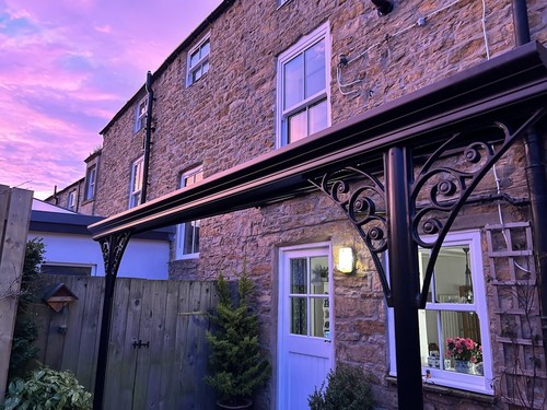 Aluminium victorian veranda - aluminium,