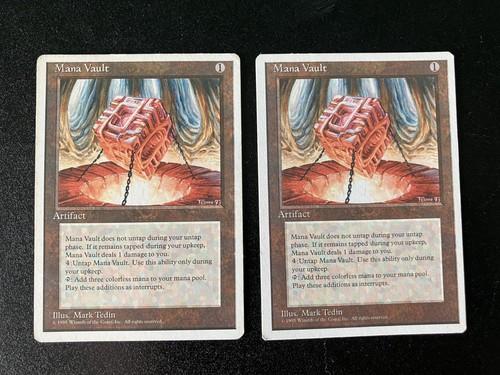 Mtg mana vault - mana, x2