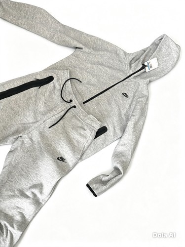 Nike mens grey full zip - nike,