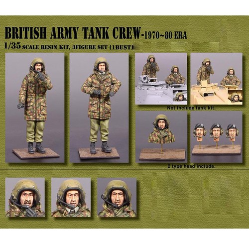 British army tank crew - british,