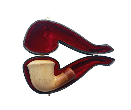 Antique meerschaum pipe bowl - antique,