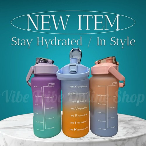 Water bottle ombré 48oz - water,