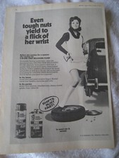 ER HOWARD FREE RELEASING FLUID TOUGH NUTS 1971 ADVERT APPROX A4 FILE 31