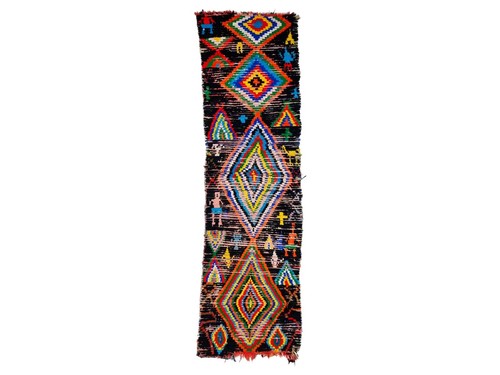 Moroccan handmade vintage rug - moroccan,