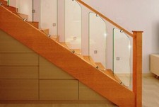 Stair glass toughened panels - stair,