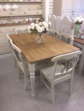 TO CLEAR - Solid Wood Dining Table + 6 Chairs,oak,beech.Kent Furniture Showroom