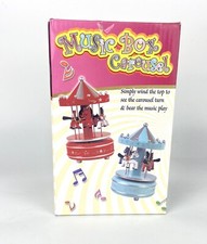 Horse Carousel Music Box New