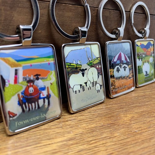 Sheep keyring thomas joseph - sheep, by