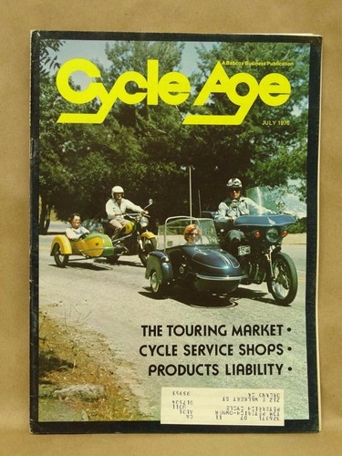 Vintage cycle age magazine - cycle,