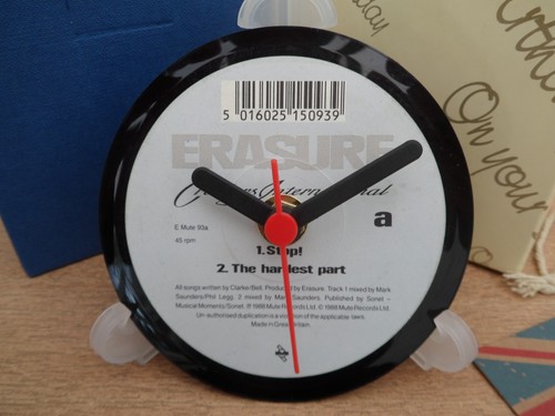 Erasure clock side table - erasure,
