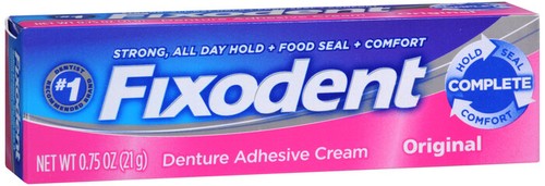 Fixodent original denture - fixodent,