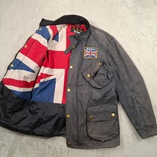 Barbour Jacket Mens Large Grey