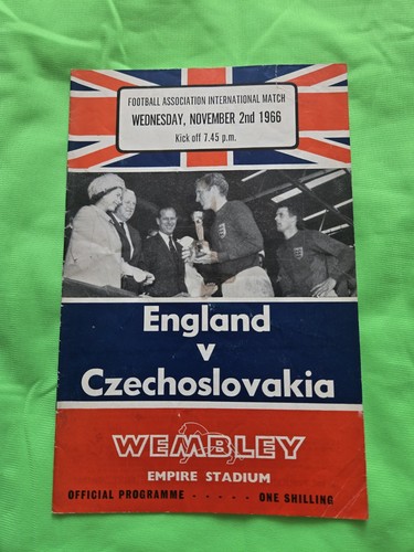 1966 england czechoslovakia - 1966, v