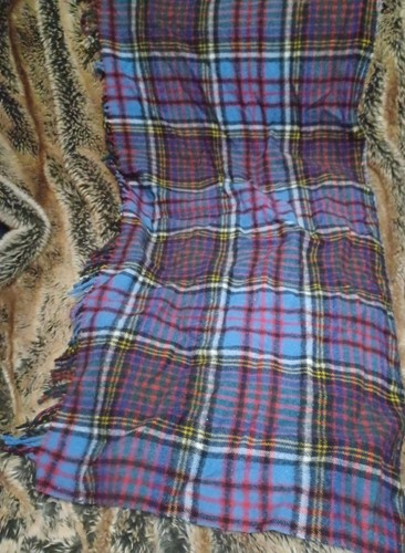 Anderson wool tartan throw - anderson,