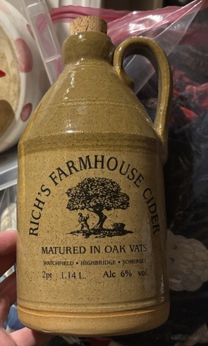 Rich farmhouse cider jug - rich’s,