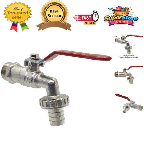 Sleek chrome garden faucet - garden,