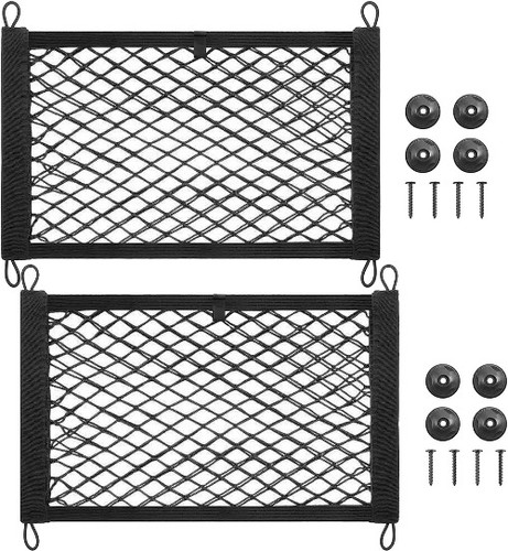 2pack small cargo nets elastic - nets,