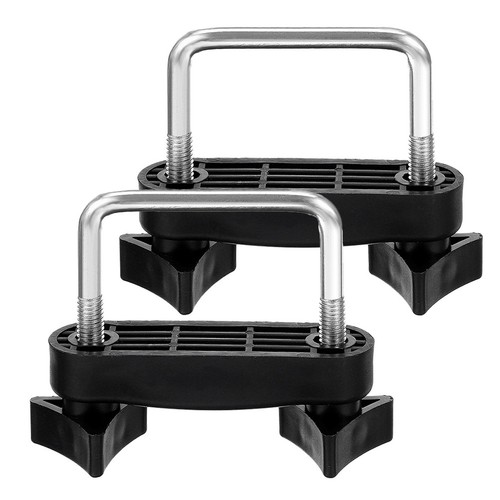2pcs universal black roof - black,