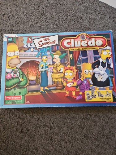 The simpsons cluedo board game - cluedo,